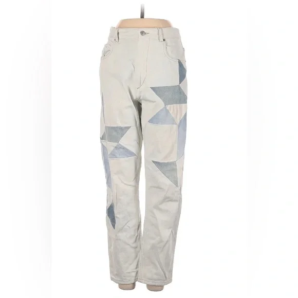 Isabel Marant Etoile “Lea” Geometric Pattern Jeans